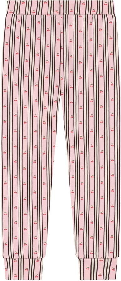 Stains&Stories pyjama met print lichtroze - Foto 3