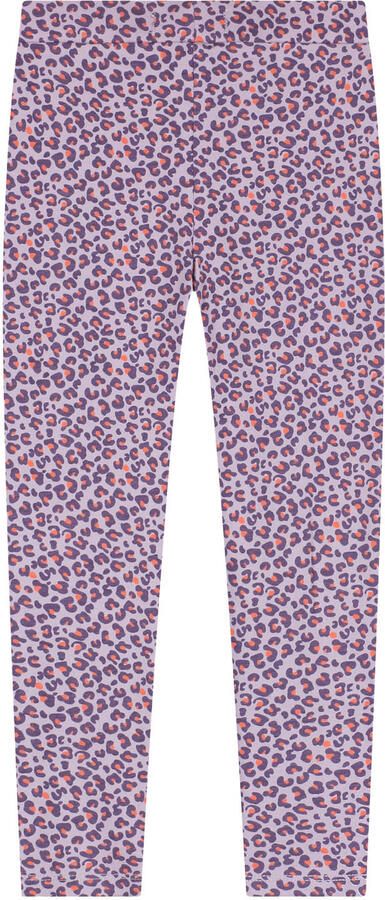 Stains&Stories skinny legging met print lila