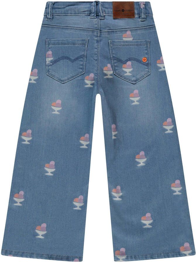 Stains&Stories straight leg jeans medium blue denim - Foto 2