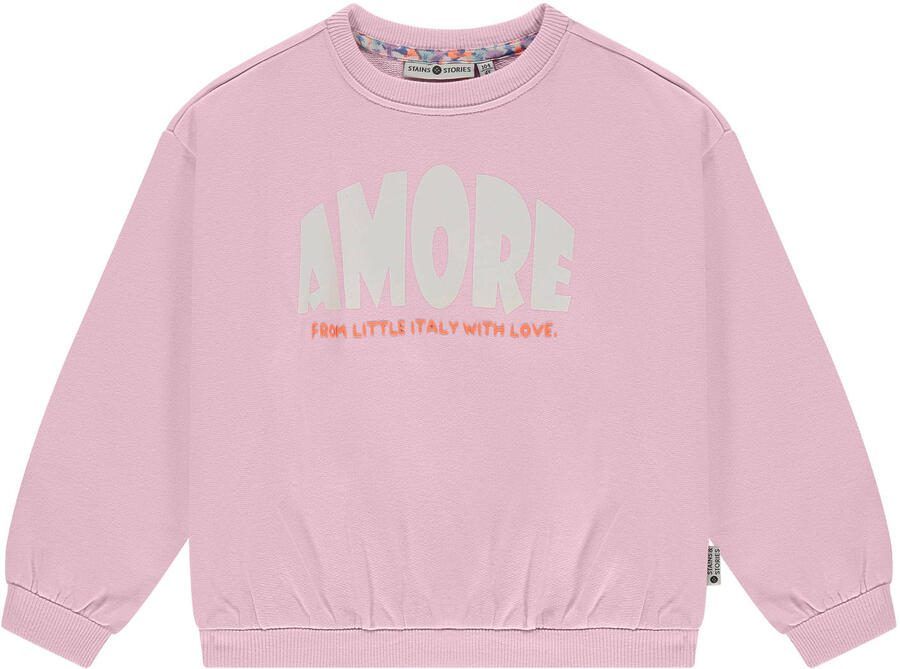 Stains&Stories sweater roze