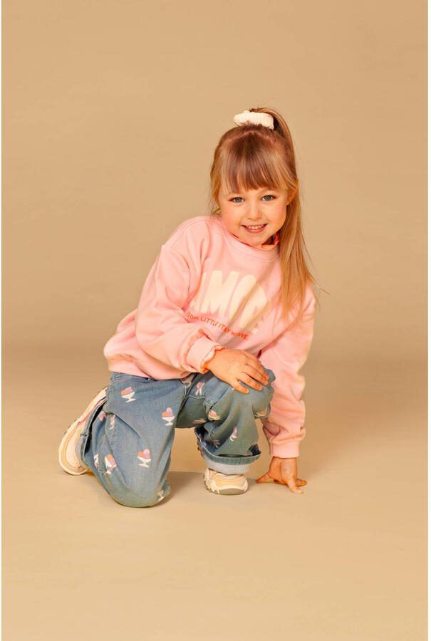 Stains&Stories sweater roze - Foto 2