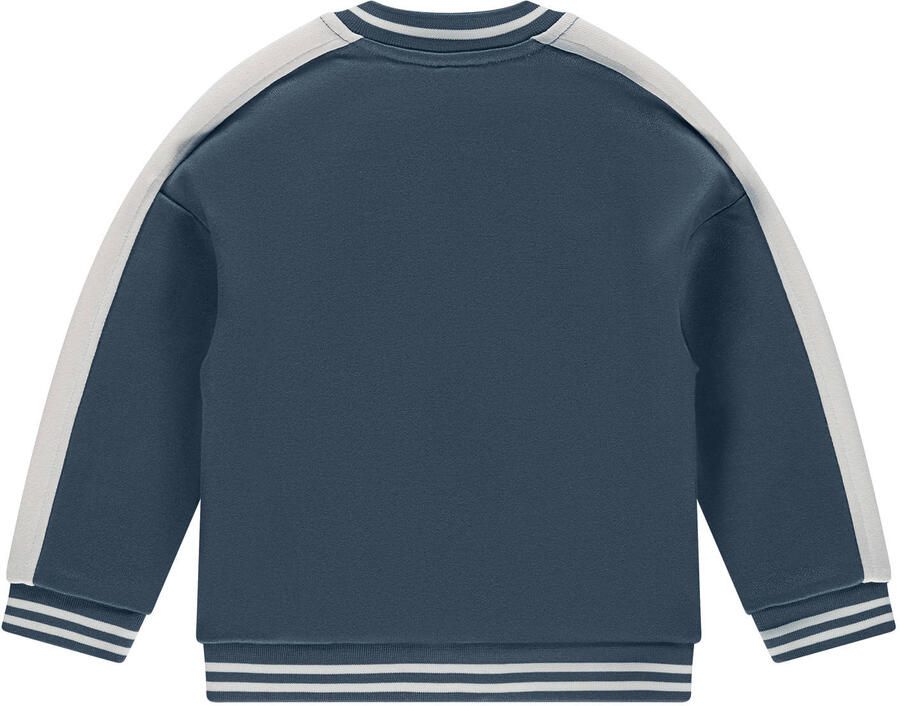 Stains&Stories sweatvest donkerblauw - Foto 2