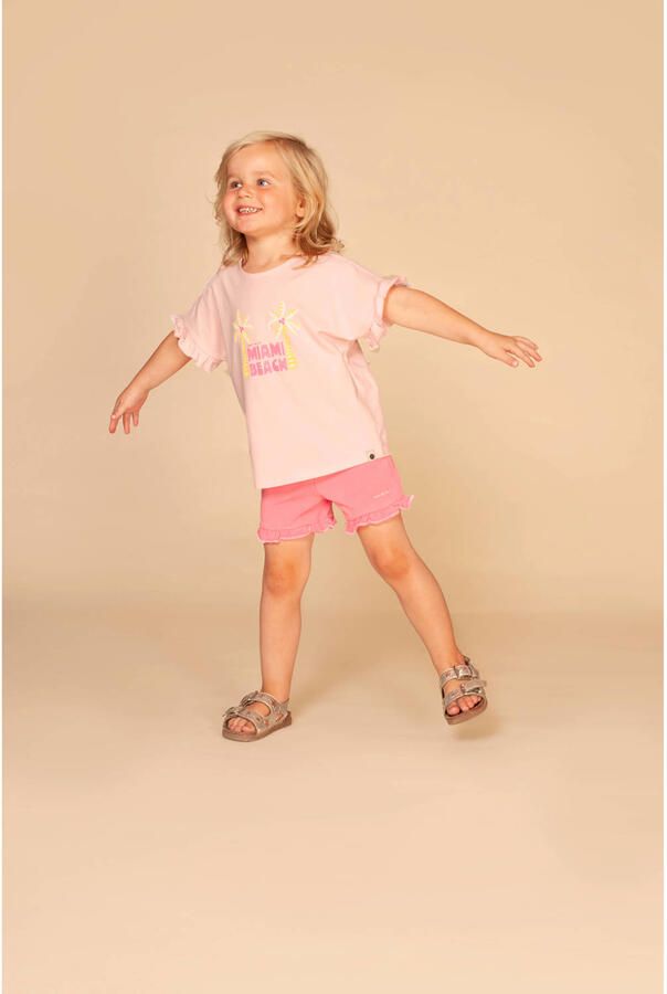 Stains&Stories T-shirt lichtroze