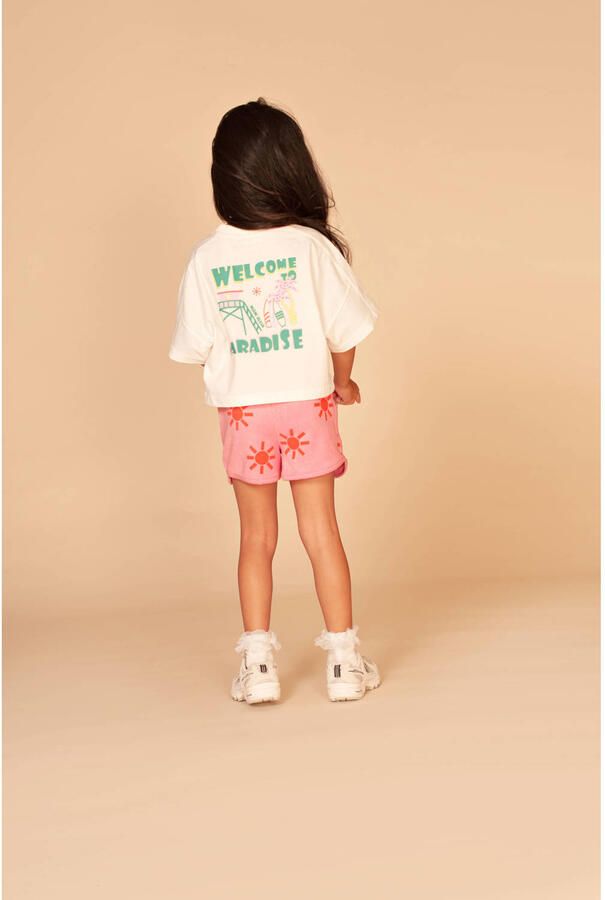 Stains&Stories T-shirt met backprint wit - Foto 2