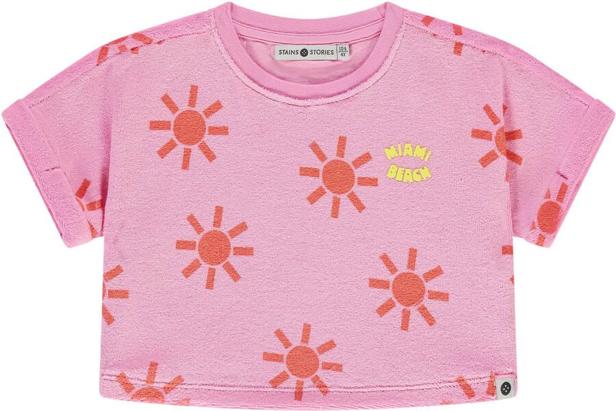 Stains&Stories T-shirt roze