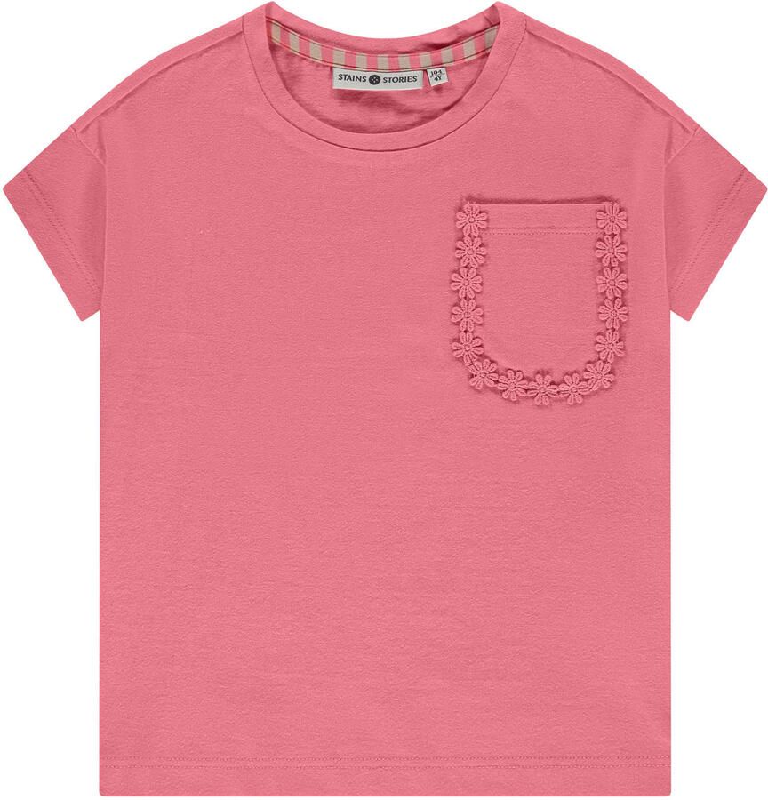 Stains&Stories T-shirt roze