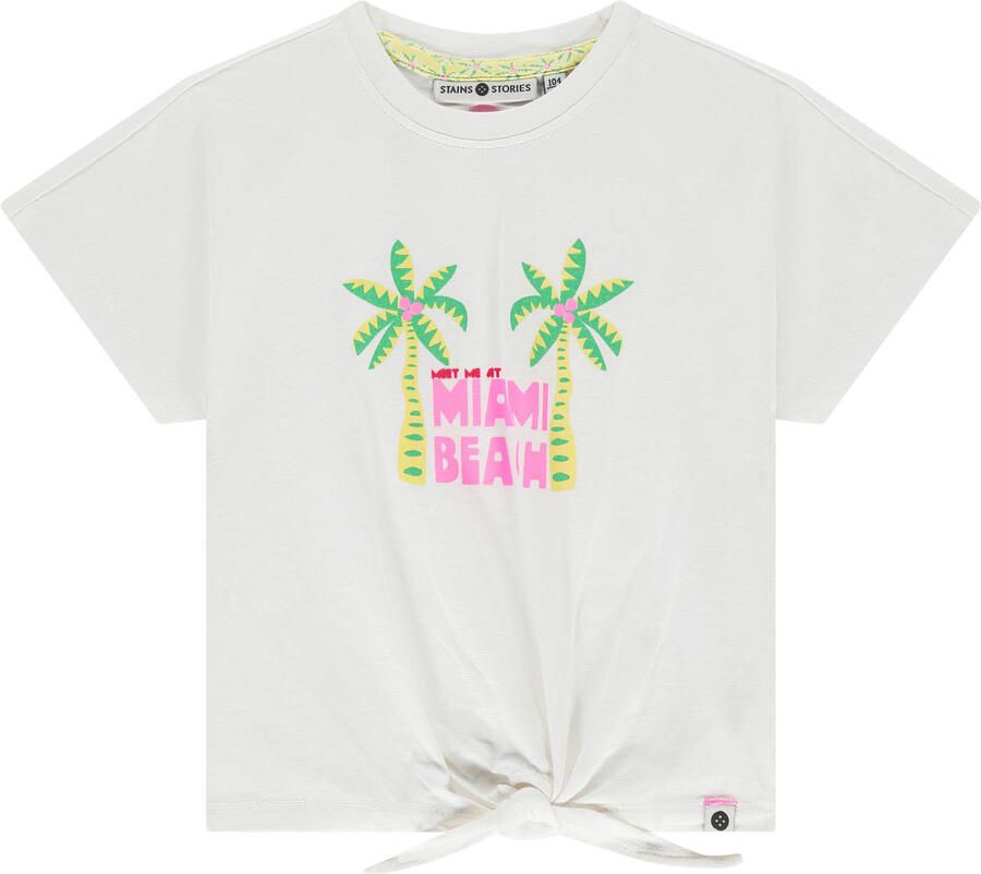Stains&Stories T-shirt wit