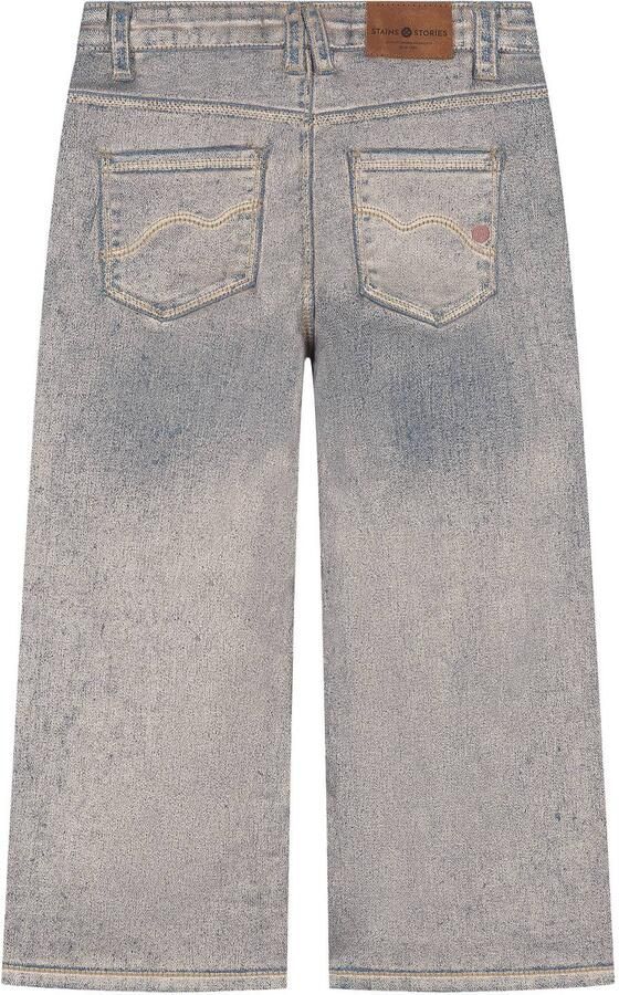 Stains&Stories wide leg jeans roze - Foto 2