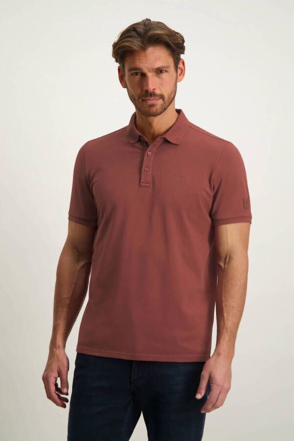 State of Art regular fit polo brique