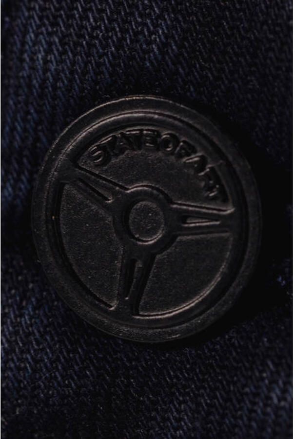State of Art DRIVER tapered jeans donkerblauw - Foto 2