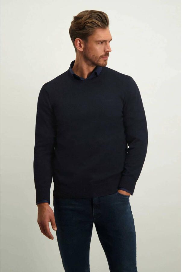 State of Art pullover donkerblauw