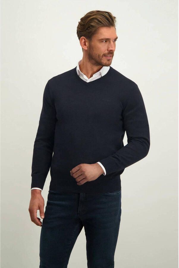 State Of Art Sweater Trui V-Neck Navy - Foto 2