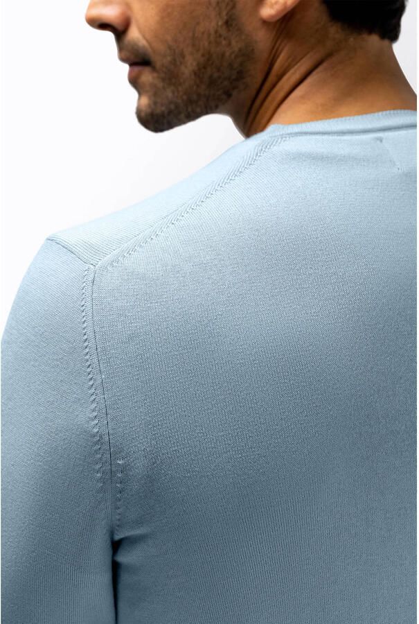 State of Art pullover fijn gebreid lichtblauw - Foto 2