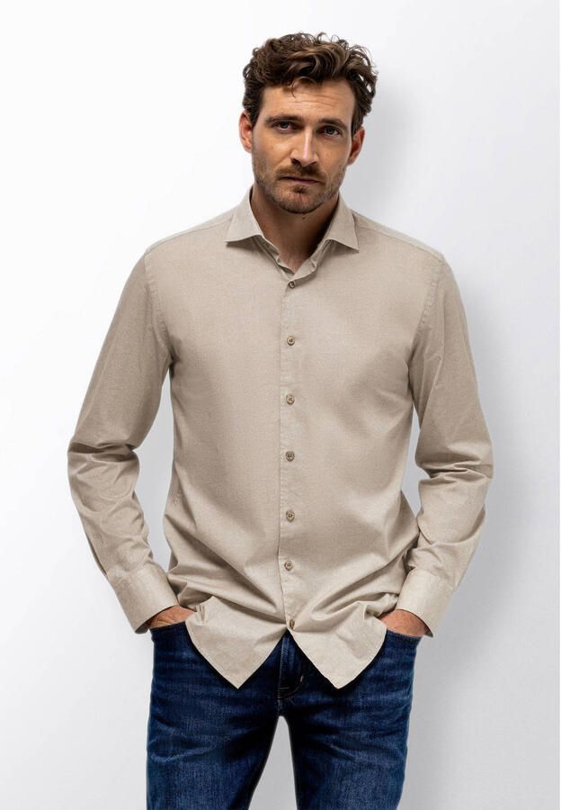 State of Art Regular casual overhemd beige