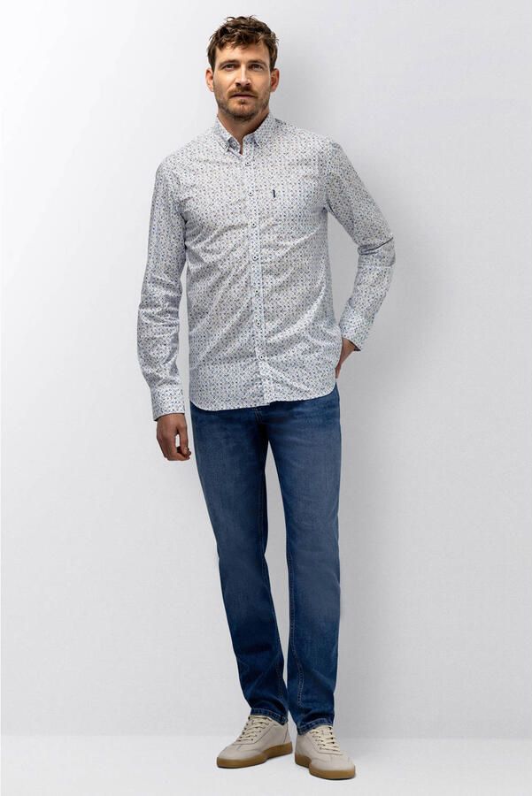 State of Art regular casual overhemd lichtblauw - Foto 3