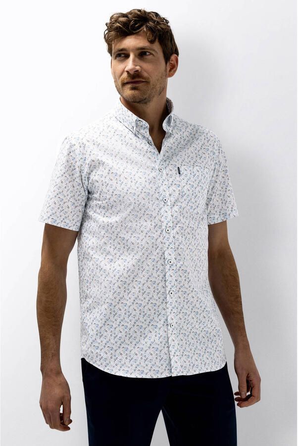 State of Art regular casual overhemd wit