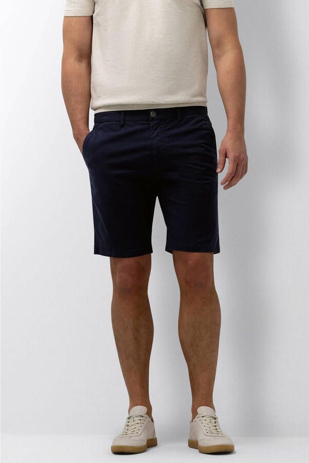 State of Art regular chino short donkerblauw