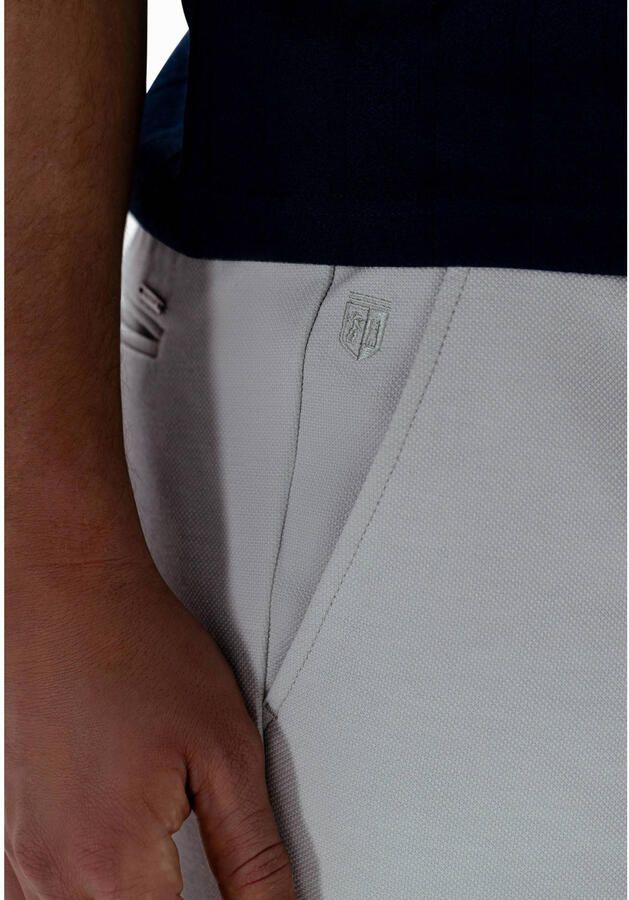 State of Art regular chino short grijsblauw - Foto 2