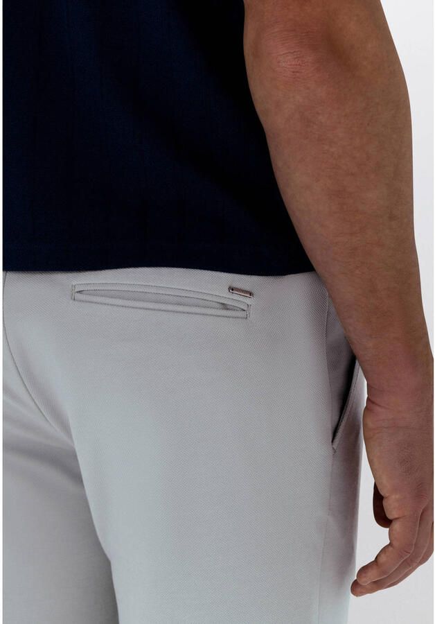 State of Art regular chino short grijsblauw - Foto 3