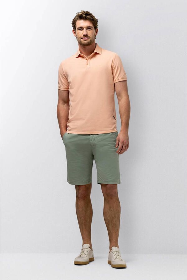State of Art regular chino short groen - Foto 3