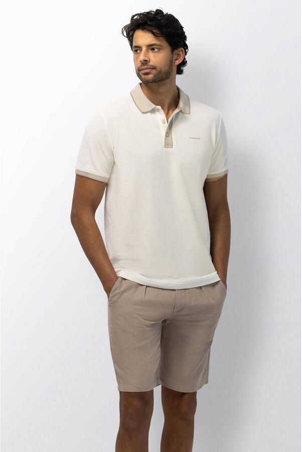 State of Art Poloshirt Jersey Ribbed Contrast Kit