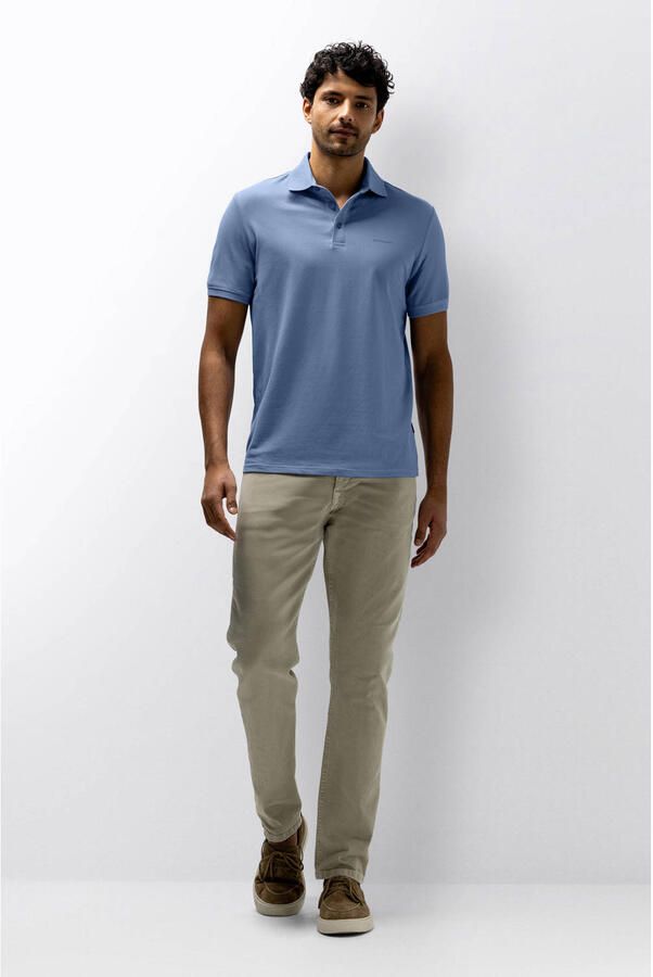 State of Art regular polo blauw - Foto 3