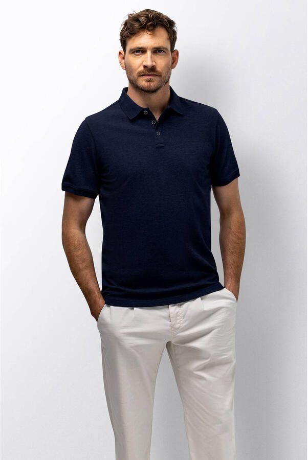 State of Art regular polo donkerblauw
