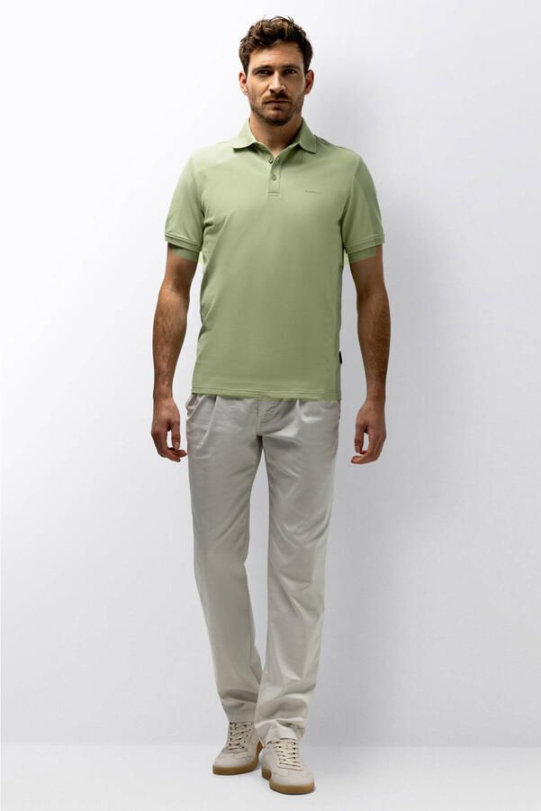 State Of Art Polo Shirt Korte Mouw Poloshirt Piqué Lichtgroen - Foto 3