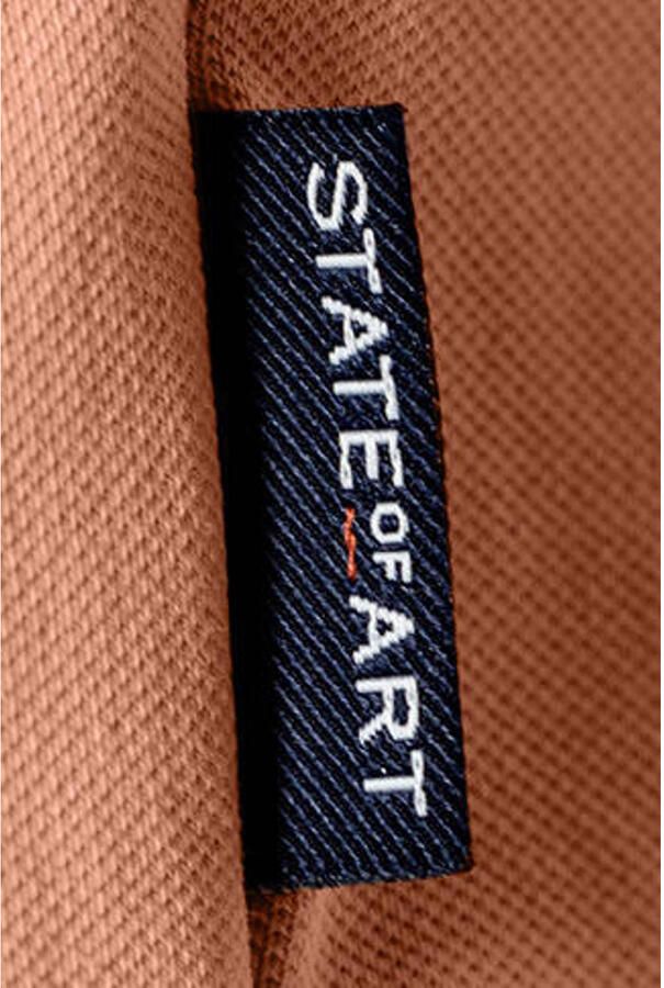 State Of Art Polo Shirt Korte Mouw Poloshirt Piqué Coral - Foto 2
