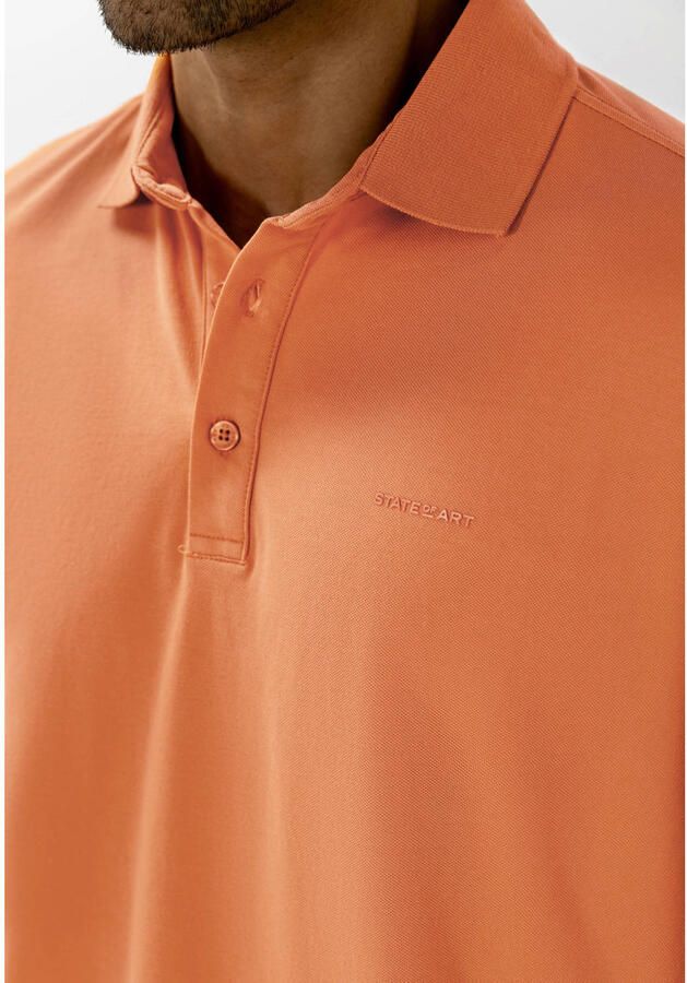 State of Art regular polo oranje - Foto 2
