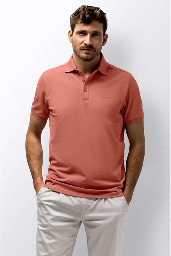 State Of Art Polo Shirt Korte Mouw Poloshirt Piqué Oud Roze