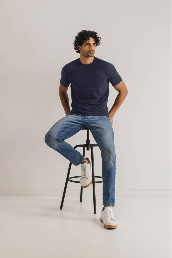State of Art regular T-shirt donkerblauw - Foto 2