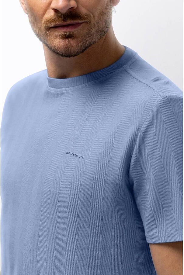 State of Art regular T-shirt lichtblauw - Foto 2