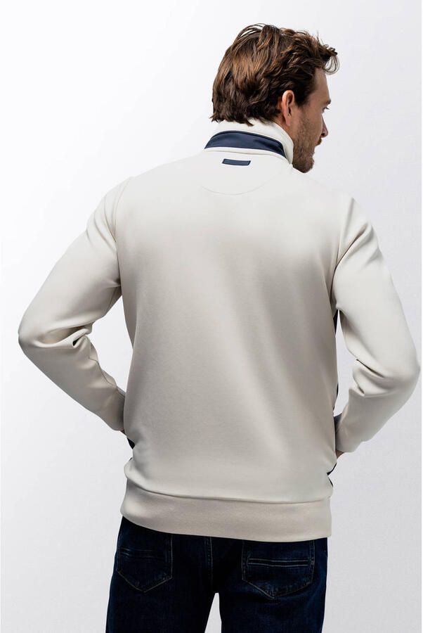 State of Art sweatvest donkerblauw - Foto 3