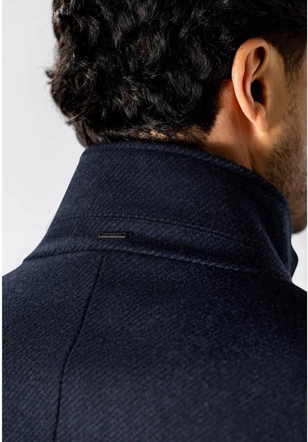 State of Art wintermantel met wol dark-blue - Foto 2