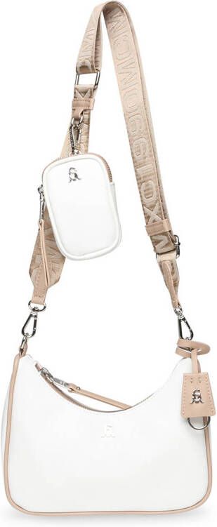 Steve Madden crossbody tas Bvital-S wit beige