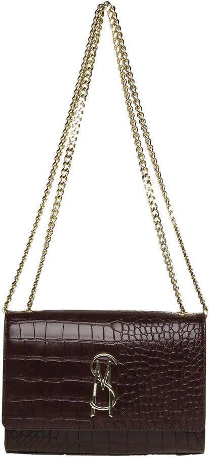 Steve Madden crossbody tas Bramonie donkerbruin