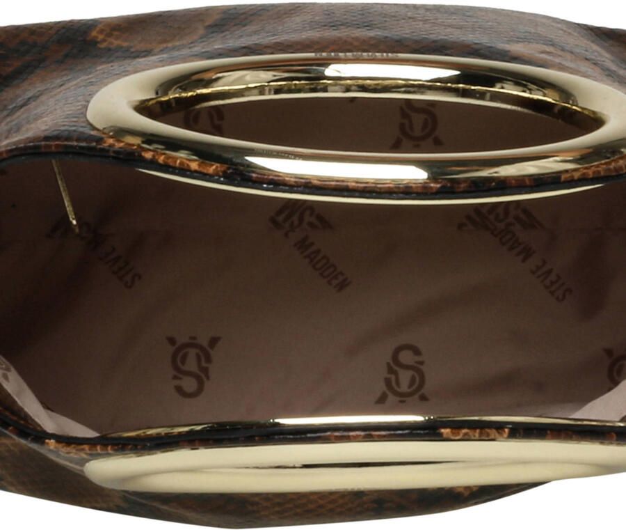 Steve Madden handtas Bfiora-E met slangenprint bruin - Foto 2