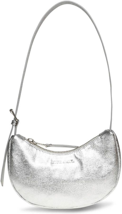 Steve Madden metallic schoudertas Bvesna zilverkleurig - Foto 3