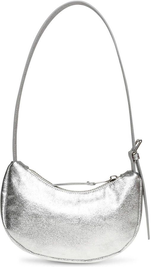 Steve Madden metallic schoudertas Bvesna zilverkleurig