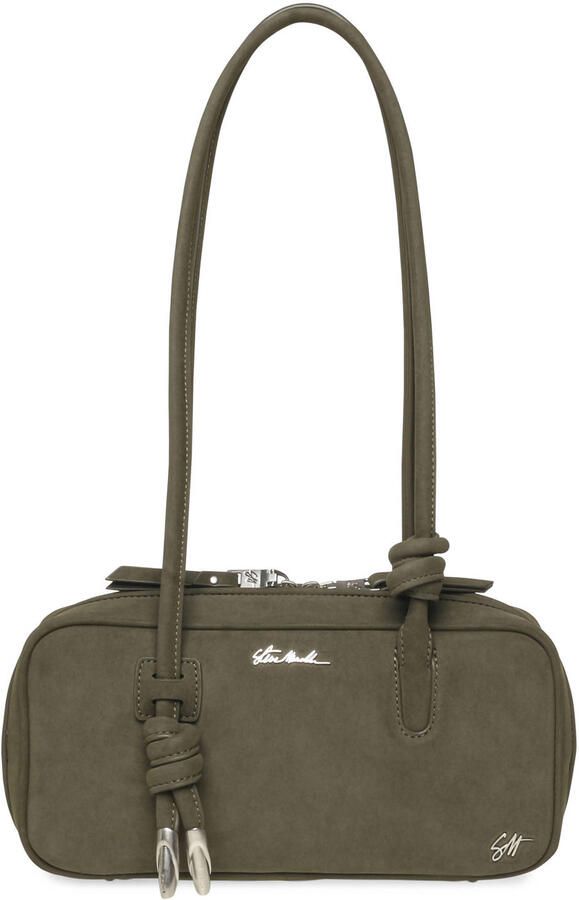 Steve Madden schoudertas Brooted olijfgroen