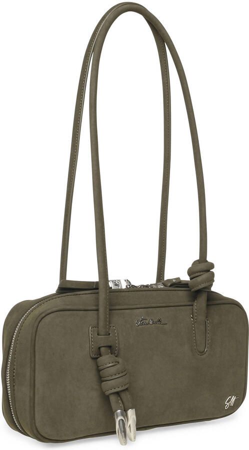 Steve Madden schoudertas Brooted olijfgroen - Foto 3