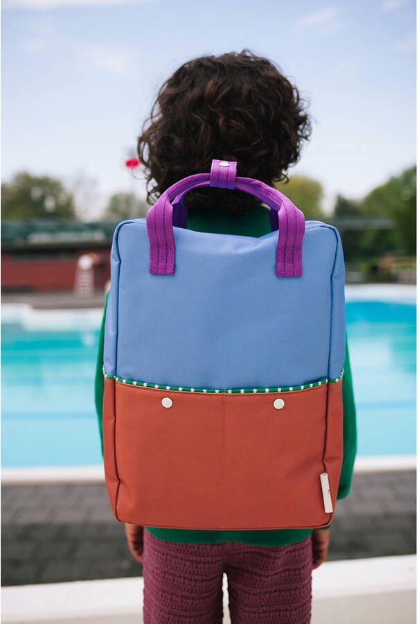 Sticky Lemon Rugzak Colourblocking Backpack Large Badmington