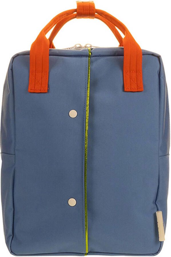 Sticky Lemon rugzak Better Together Medium blauw oranje