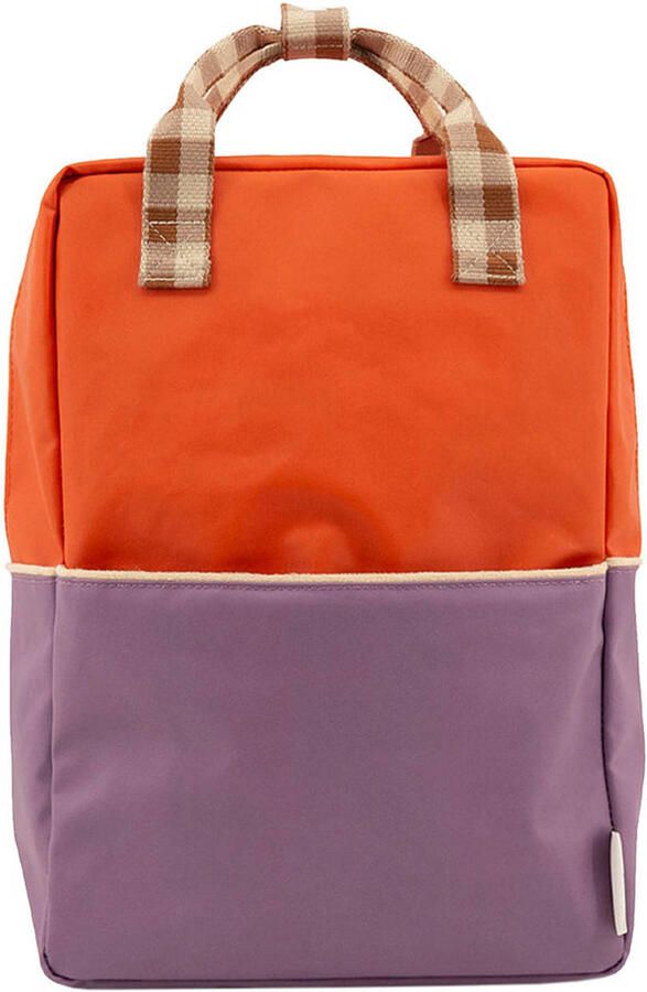 Sticky Lemon rugzak Colourblocking Large rood paars