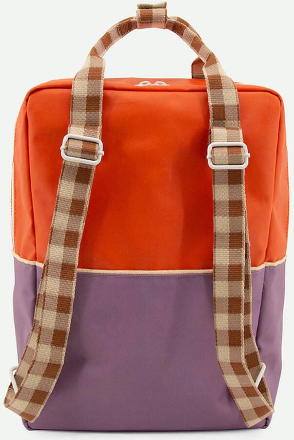 Sticky Lemon rugzak Colourblocking Large rood paars - Foto 3