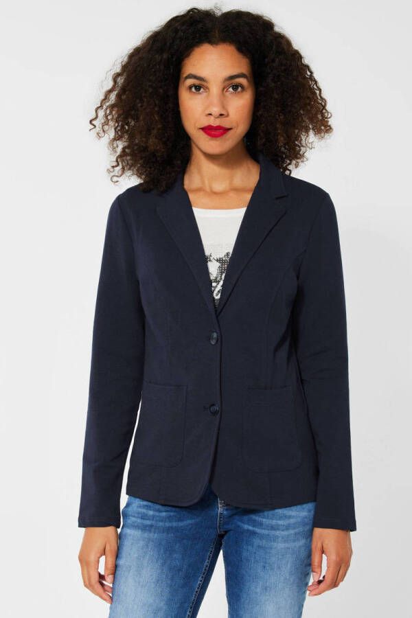 STREET ONE Sweatblazer met reverskraag
