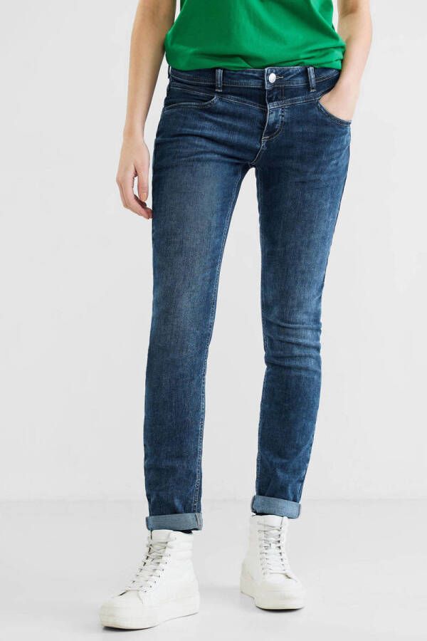 Street One slim fit jeans Jane medium blue denim