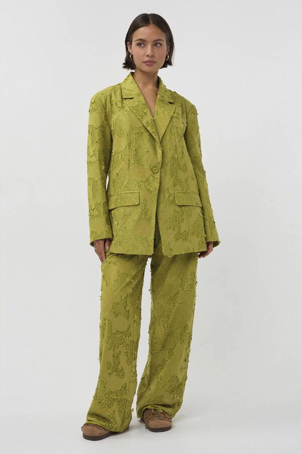 Studio AMAYA blazer groen - Foto 3