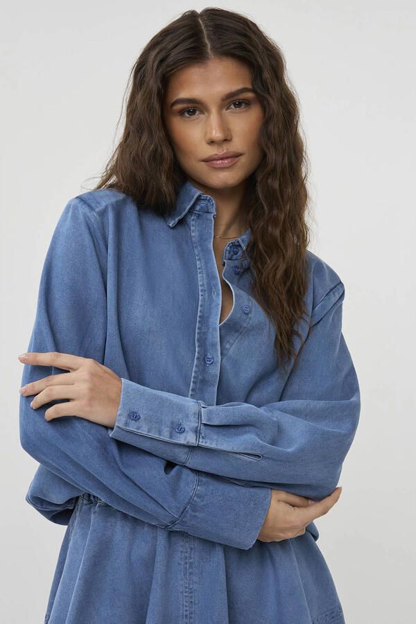 Studio AMAYA blouse blauw